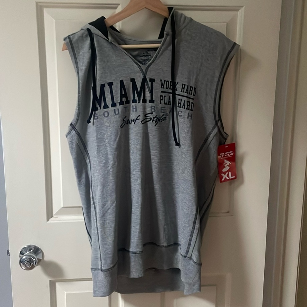 Tank top with hoodie!